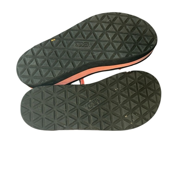 Teva coral candy striped Sandals - Picture 2 of 6
